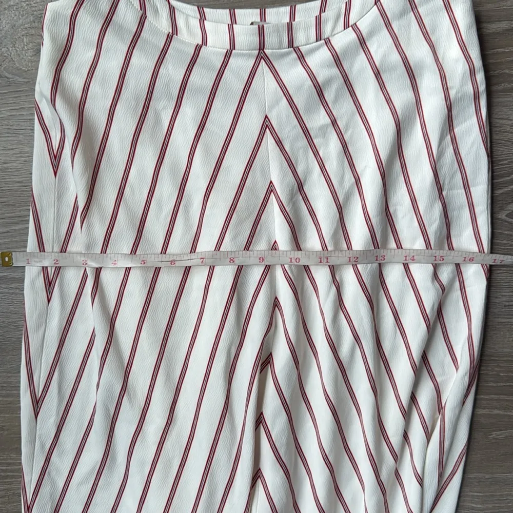 Maje Rabano Striped Suspender Midi Dress Small - Image 13