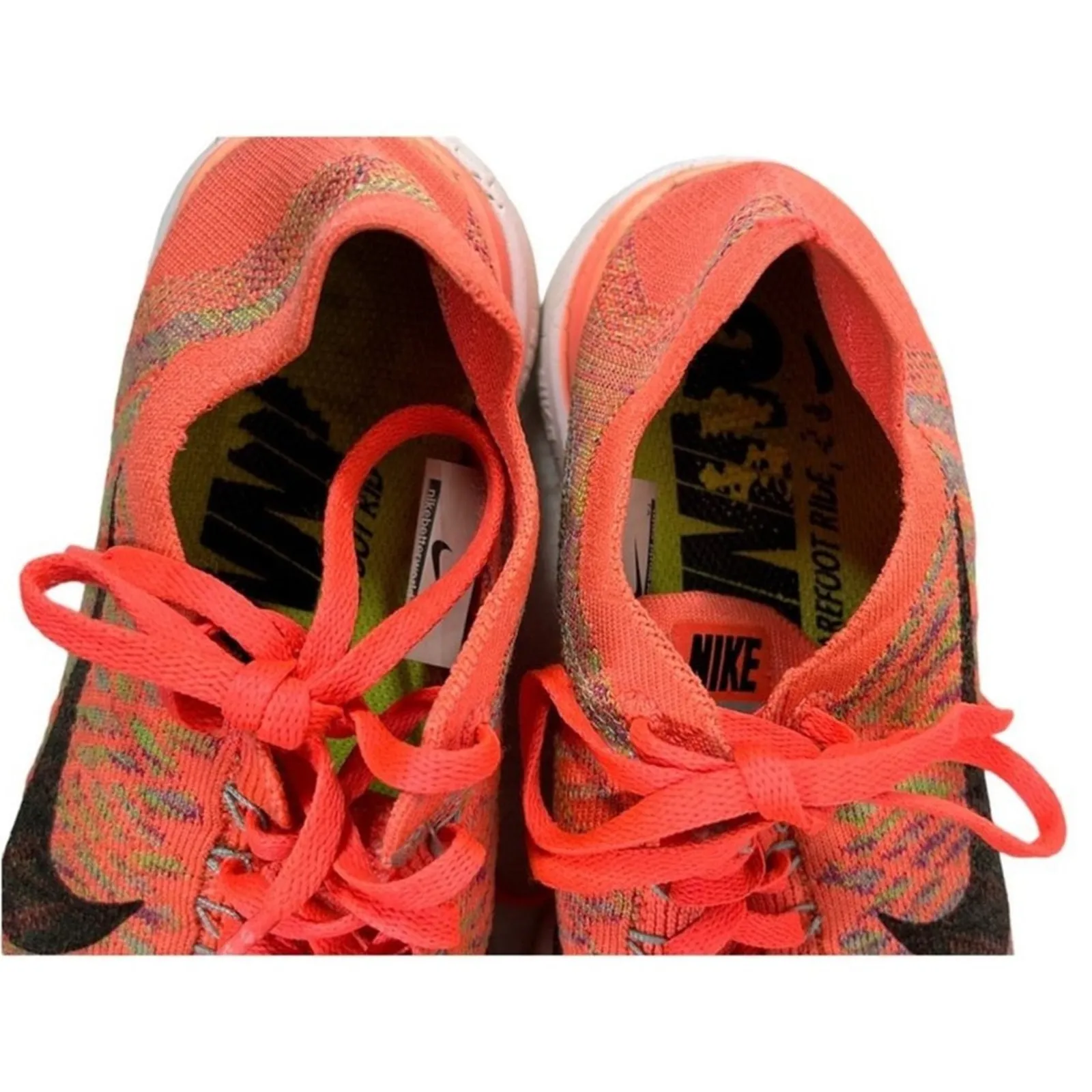 Nike Free 4.0 Flyknit Hot Lava Fuchsia Women’s Running Shoes 7.5 - Image 6