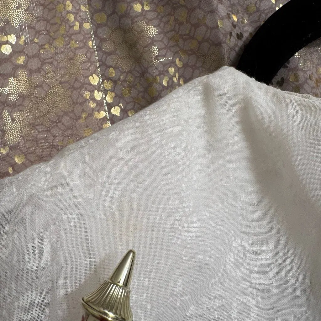 Vintage Gunne Sax By Jessica McClintock 1980's Peasant Prairie Dress White Lace - Image 12