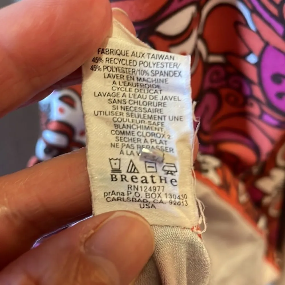 prAna orange congo beats floral Quinn Dress - Image 10