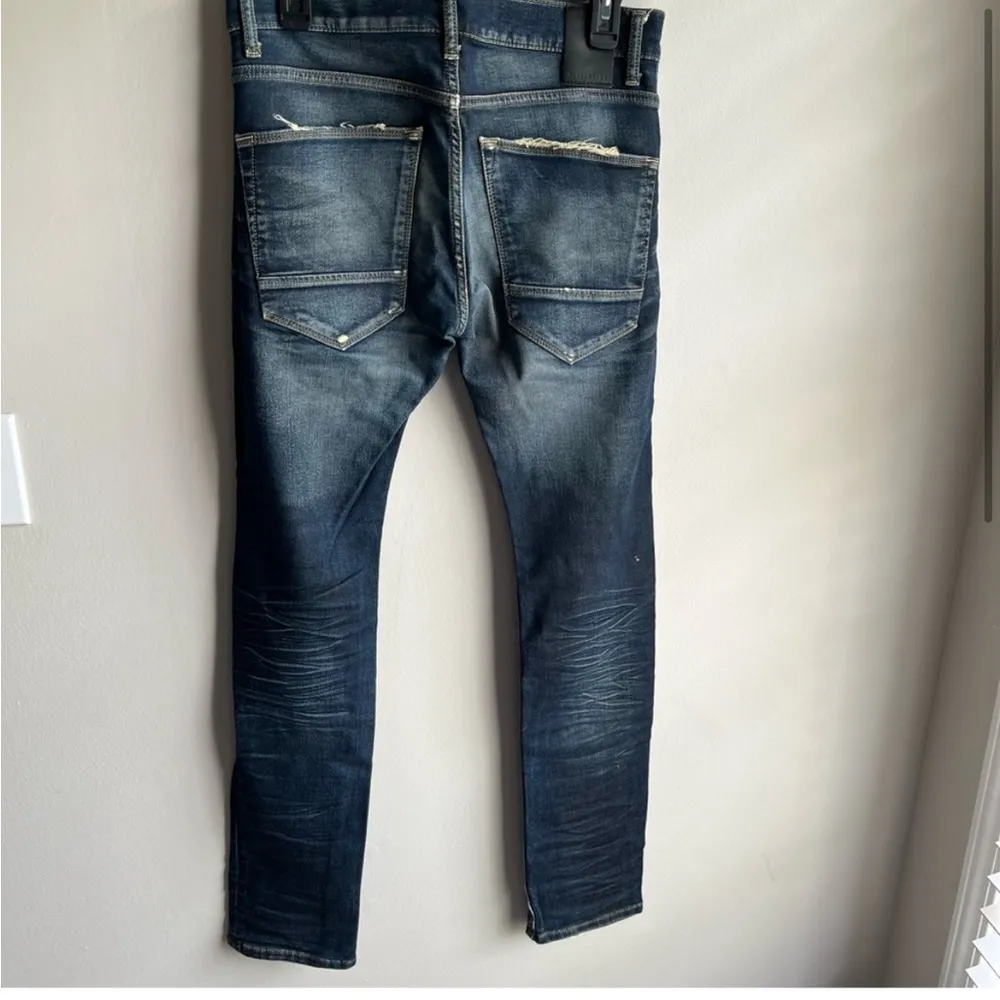 Revelation Jeans Skinny Jimmy Sweat Blue Size 31 x 32 - Image 3