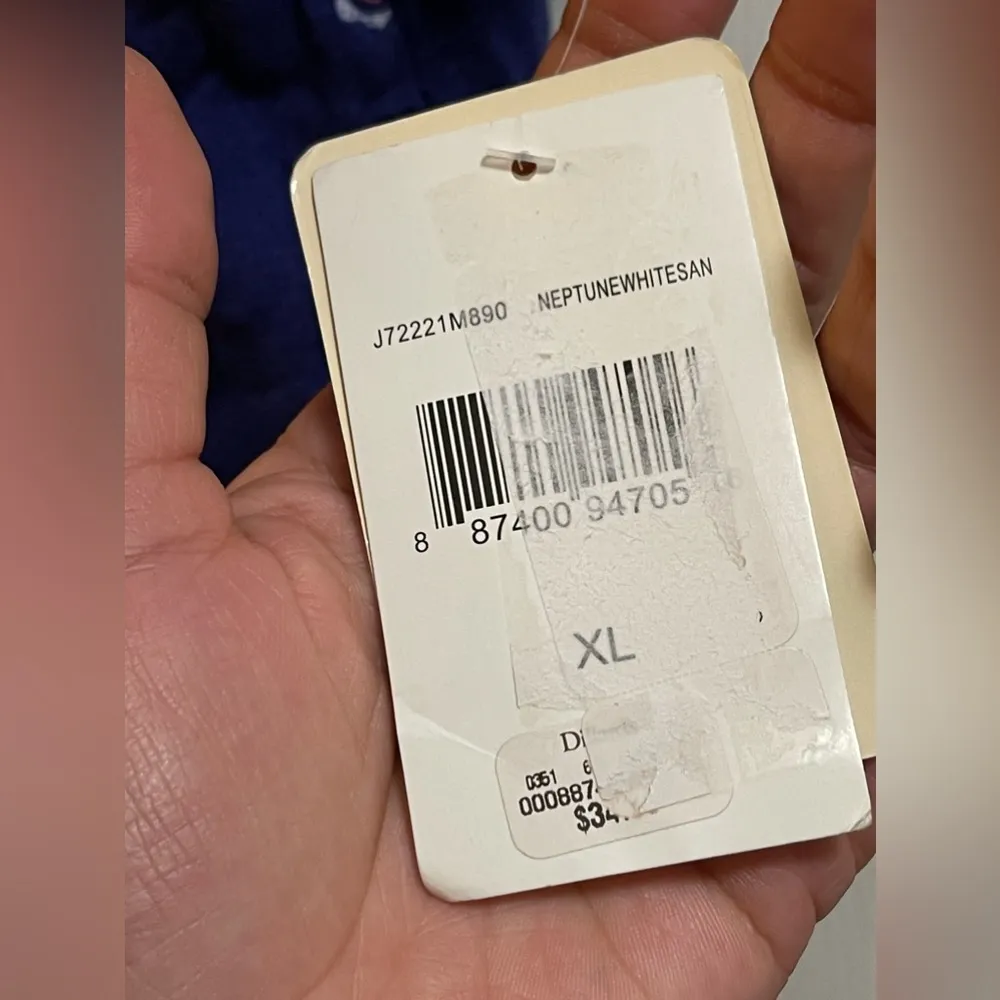 Love on a hanger Women’s Navy Floral knot Top Size XL - Image 6