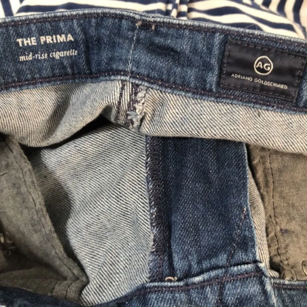 Adriano Goldschmied AG the prima mid rise cigarette jeans 27 R‎ straight leg - Image 13