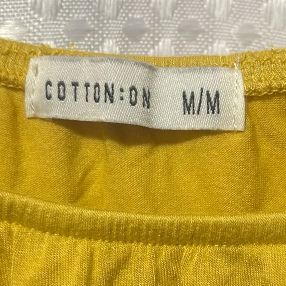 Women's Mustard Off-Shoulder Top - Image 2