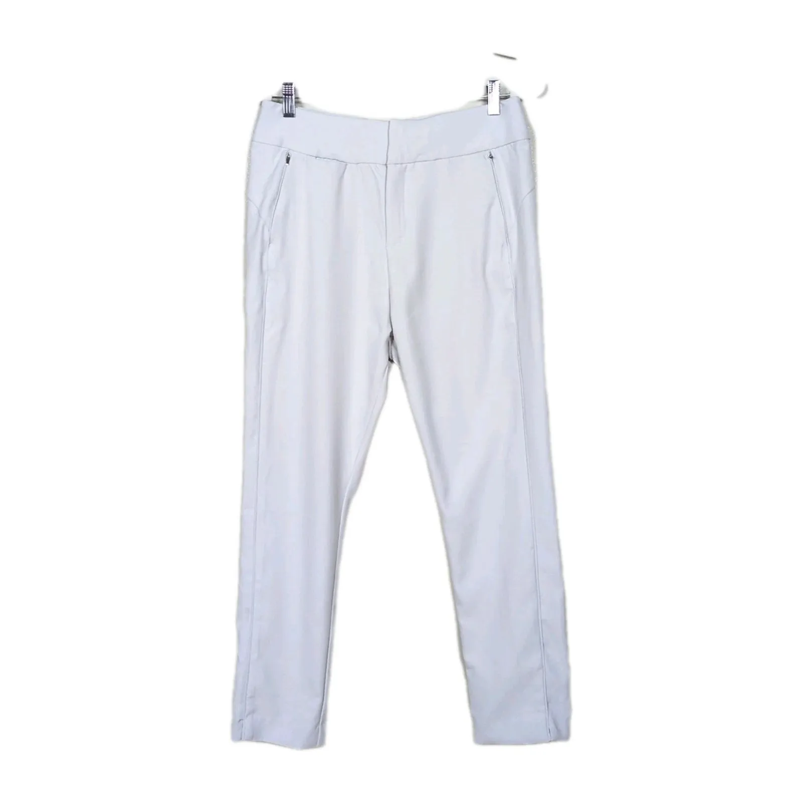 COOLIBAR Slate Grey Valorus Performance Golf Pants UPF 50+ Stretch Women's 10 Gray - Image 2