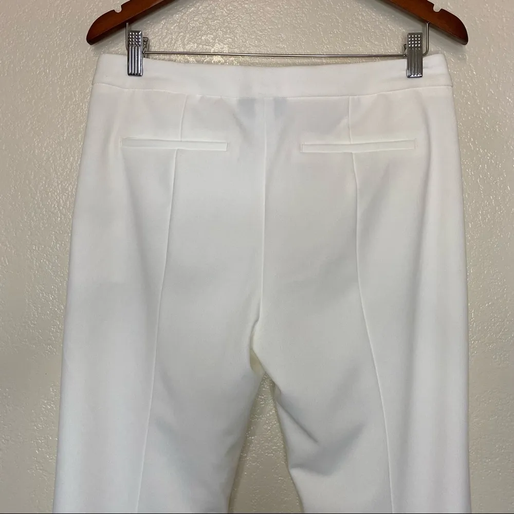 DKNY Foundation Slim Ankle Pants in Ivory Size 6 NWT - Image 8