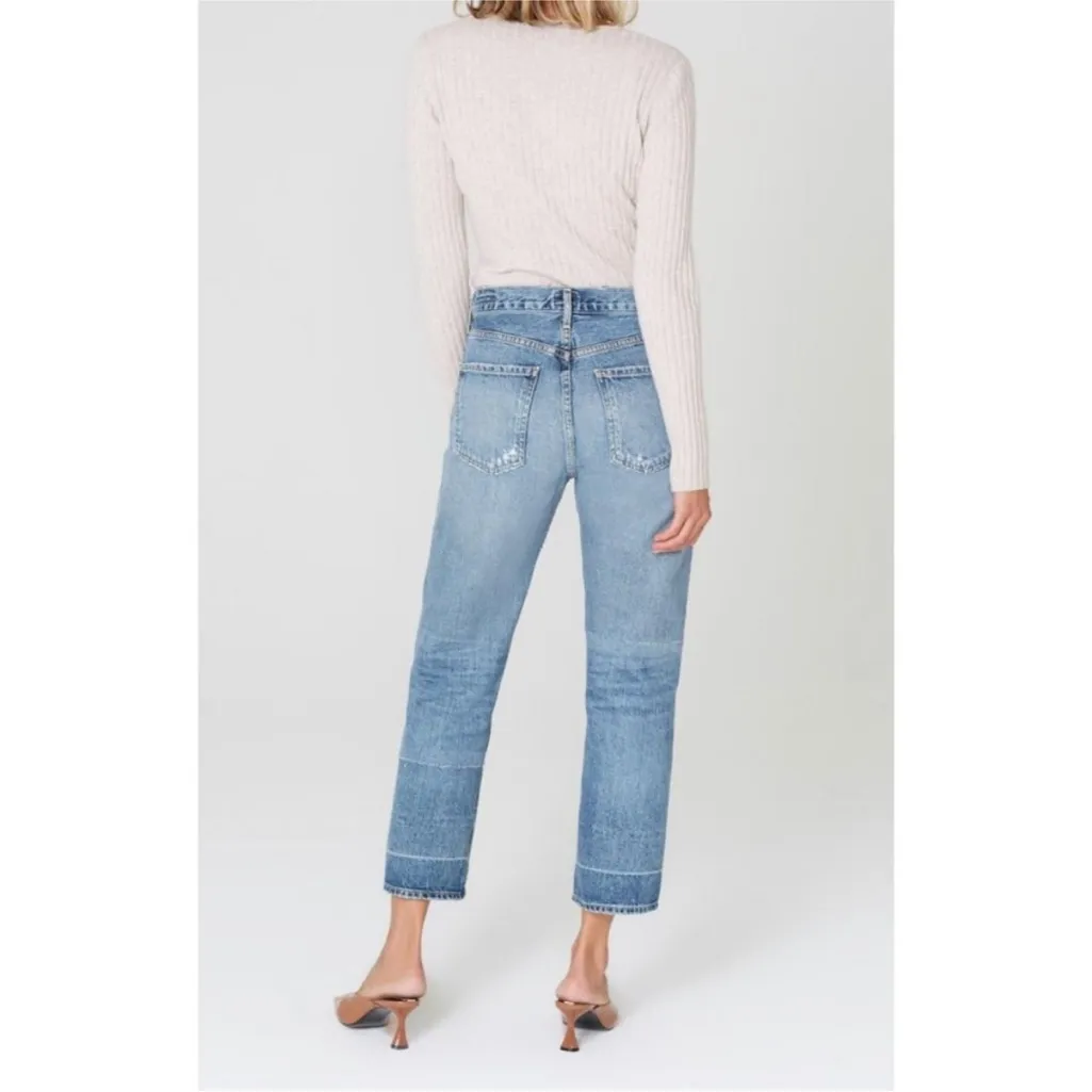 Citizens of Humanity Emery Relaxed High Rise Cropped Jeans - Image 2