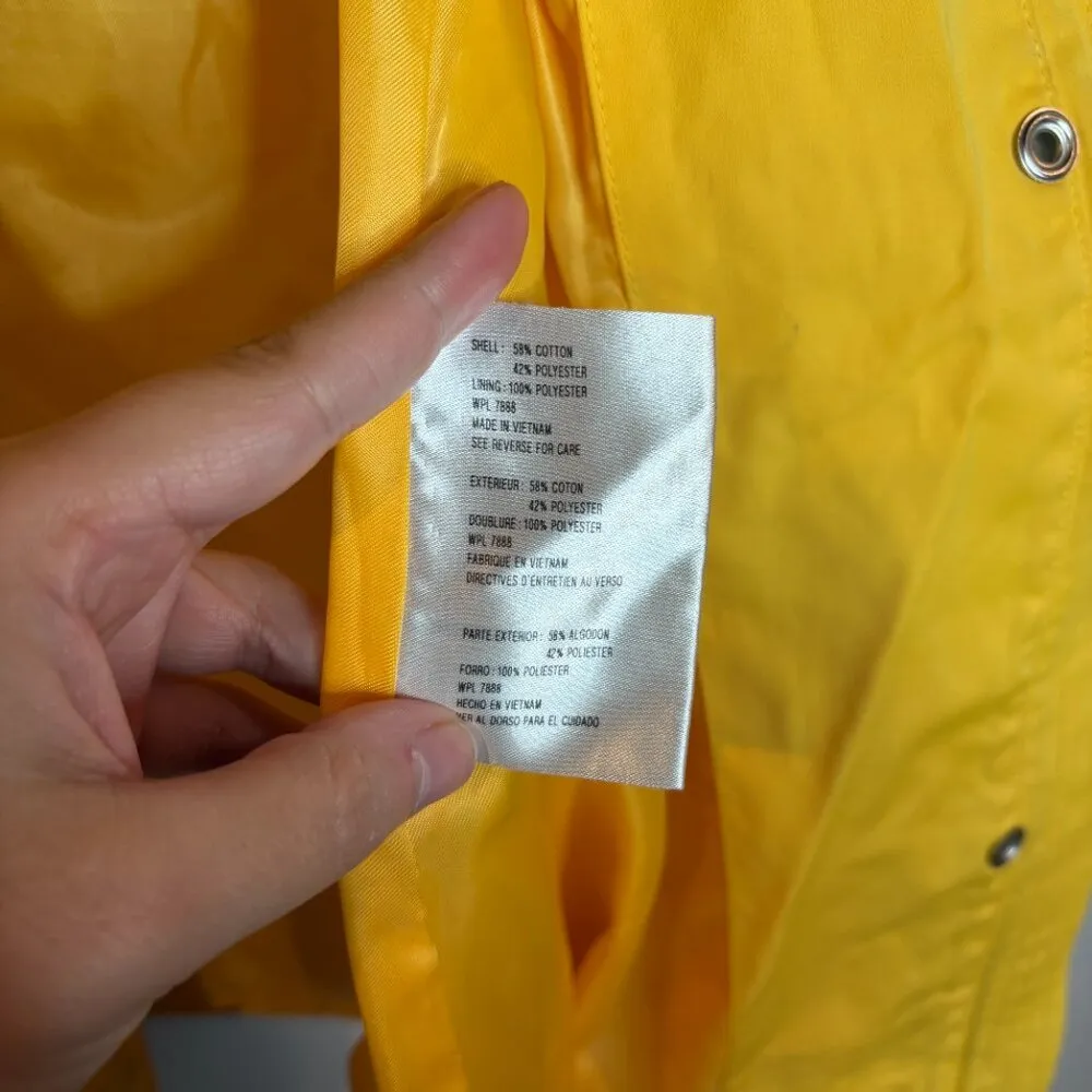 Michael Kors yellow light parka jacket - Image 5