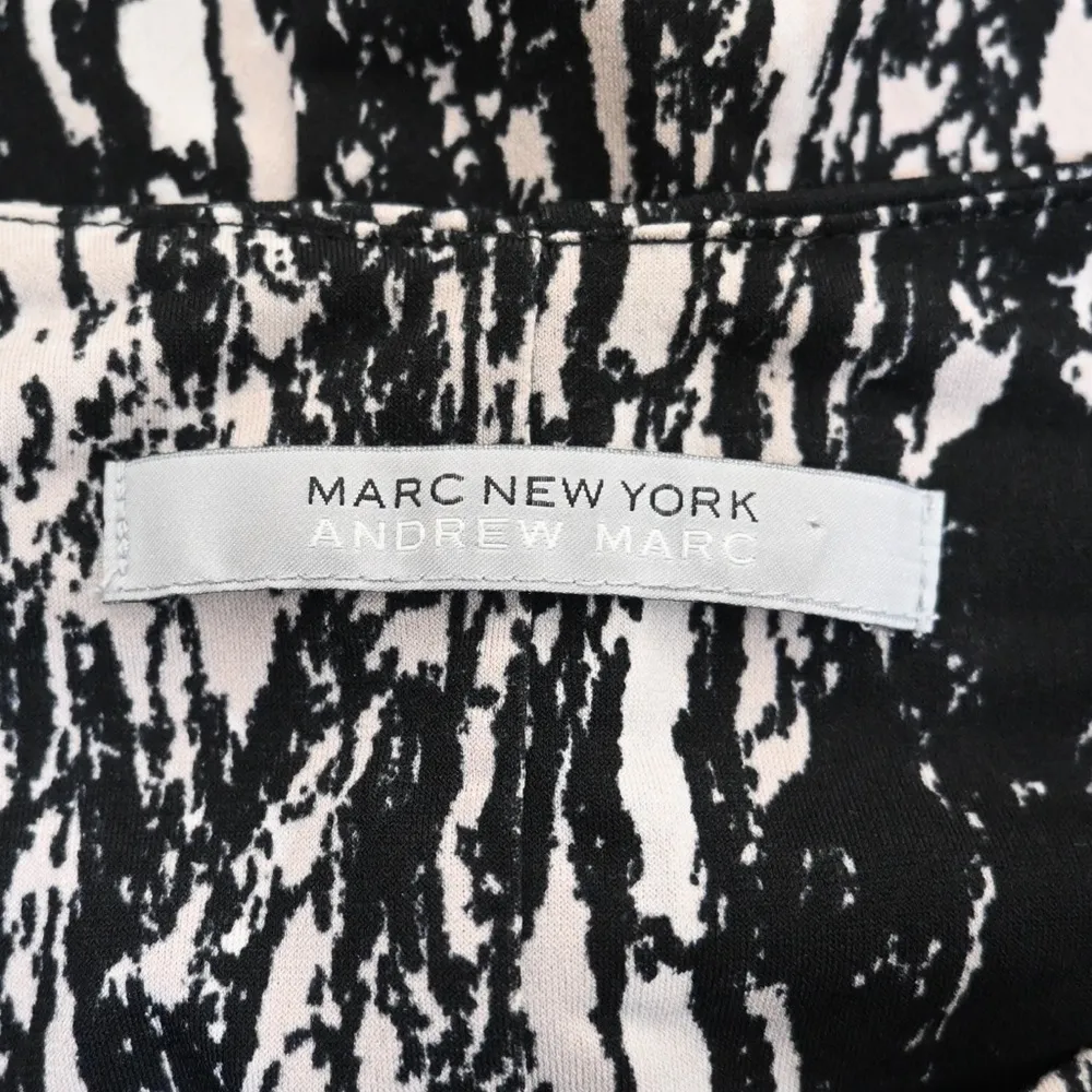 Marc New York Andrew Marc Women's S Black White Dressy Tank - Image 7