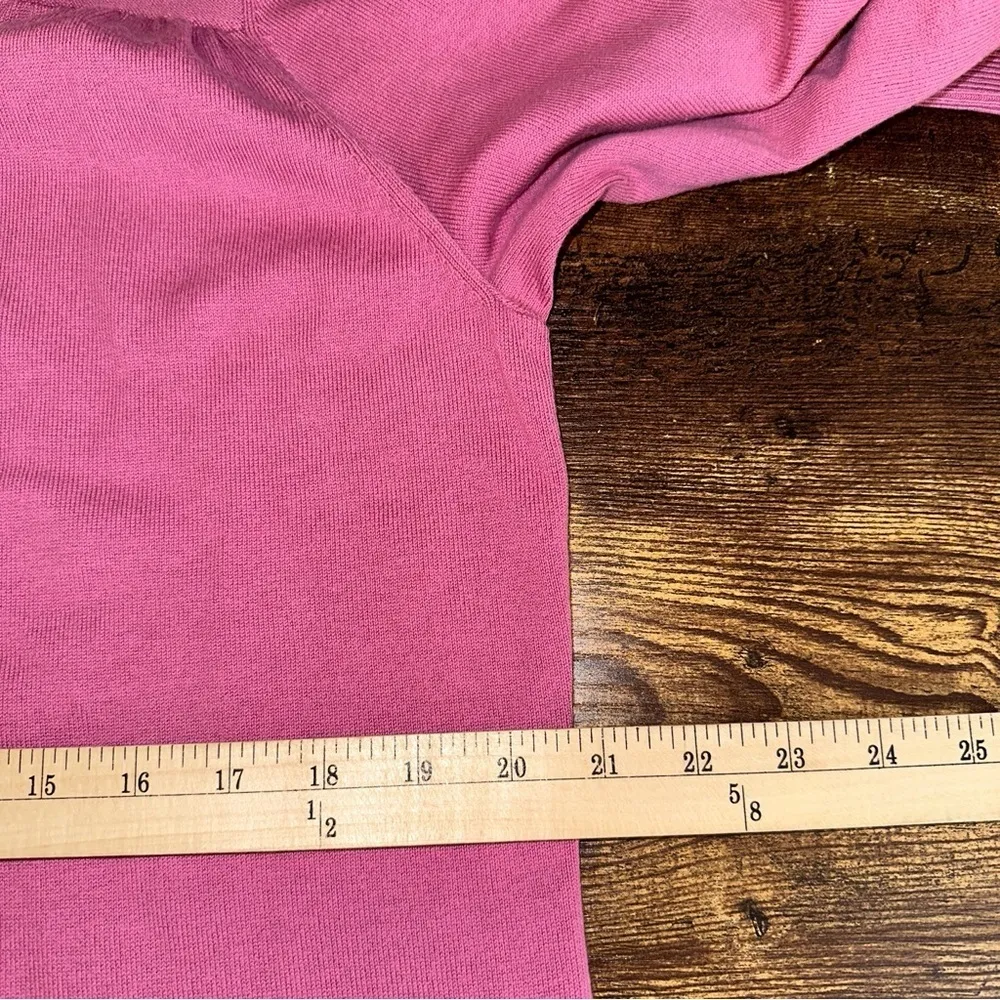 Motto Womens Sweater XL Pink Sequin Button Up Long Sleeve Cardigan Layering - Image 5