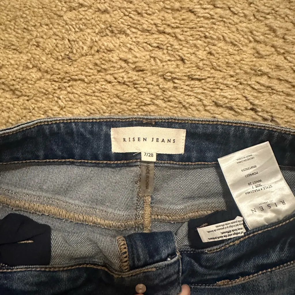 Risen Denim Women's Jeans Blue Size undefined - Image 4