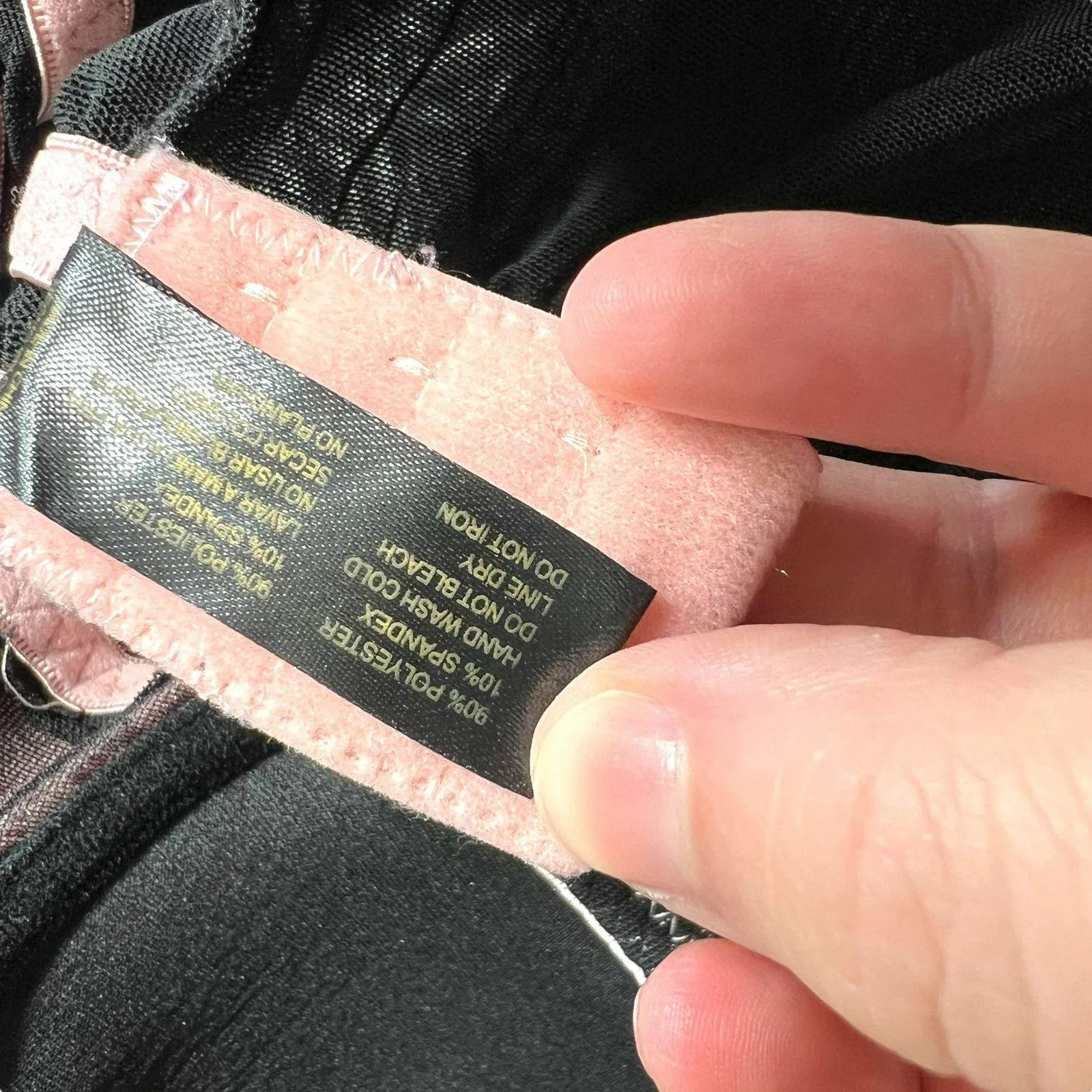 Marilyn Monroe Womens Negligee Lingerie Nightie Chemise Underwire Black Pink XL - Image 14