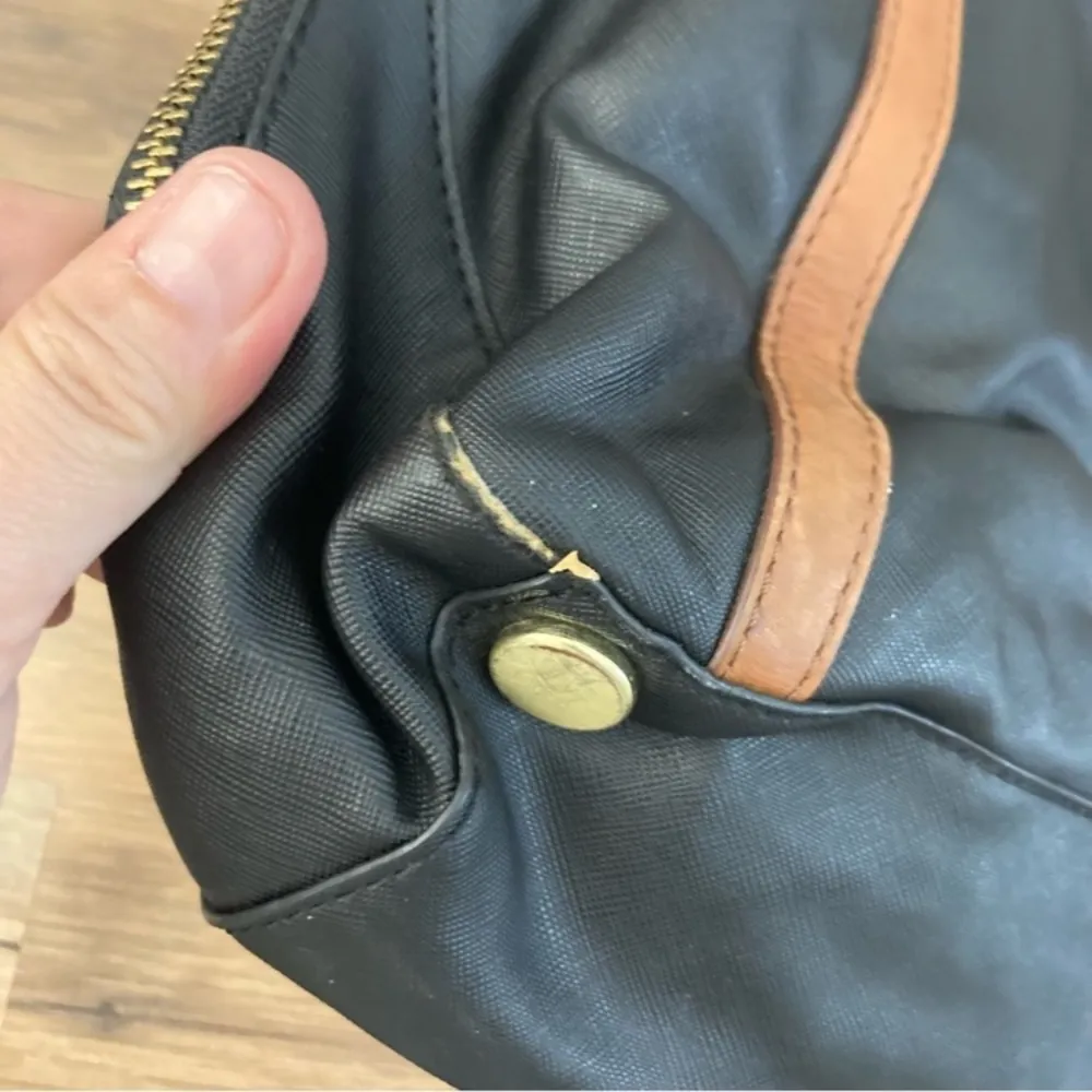 Fossil Ava PVC Leather Expandable Shopper Tote Bag - Image 10