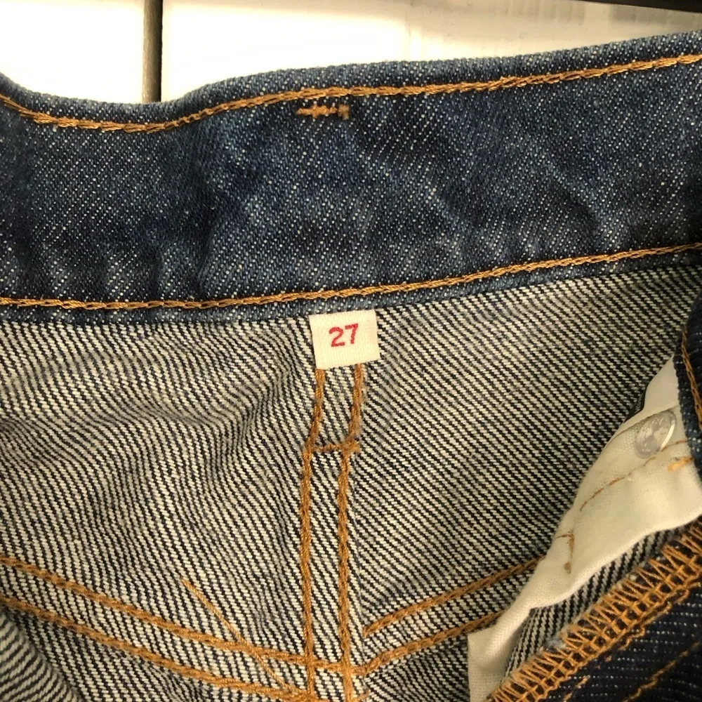 Levi's Jean Distressed & Deconstructed Skirt Size 27(4) - Image 5