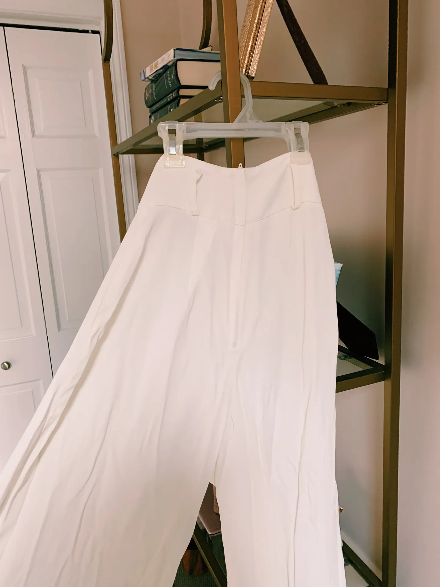 Vintage White Wide Legged Pants  - Image 5