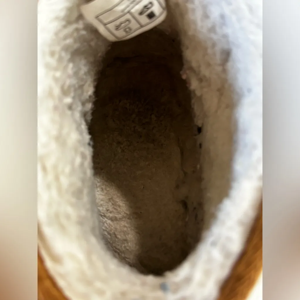 UGG KOOLABURRA Koola Mini Short Boot - Chestnut Size 6 Shearling Boho - Image 8