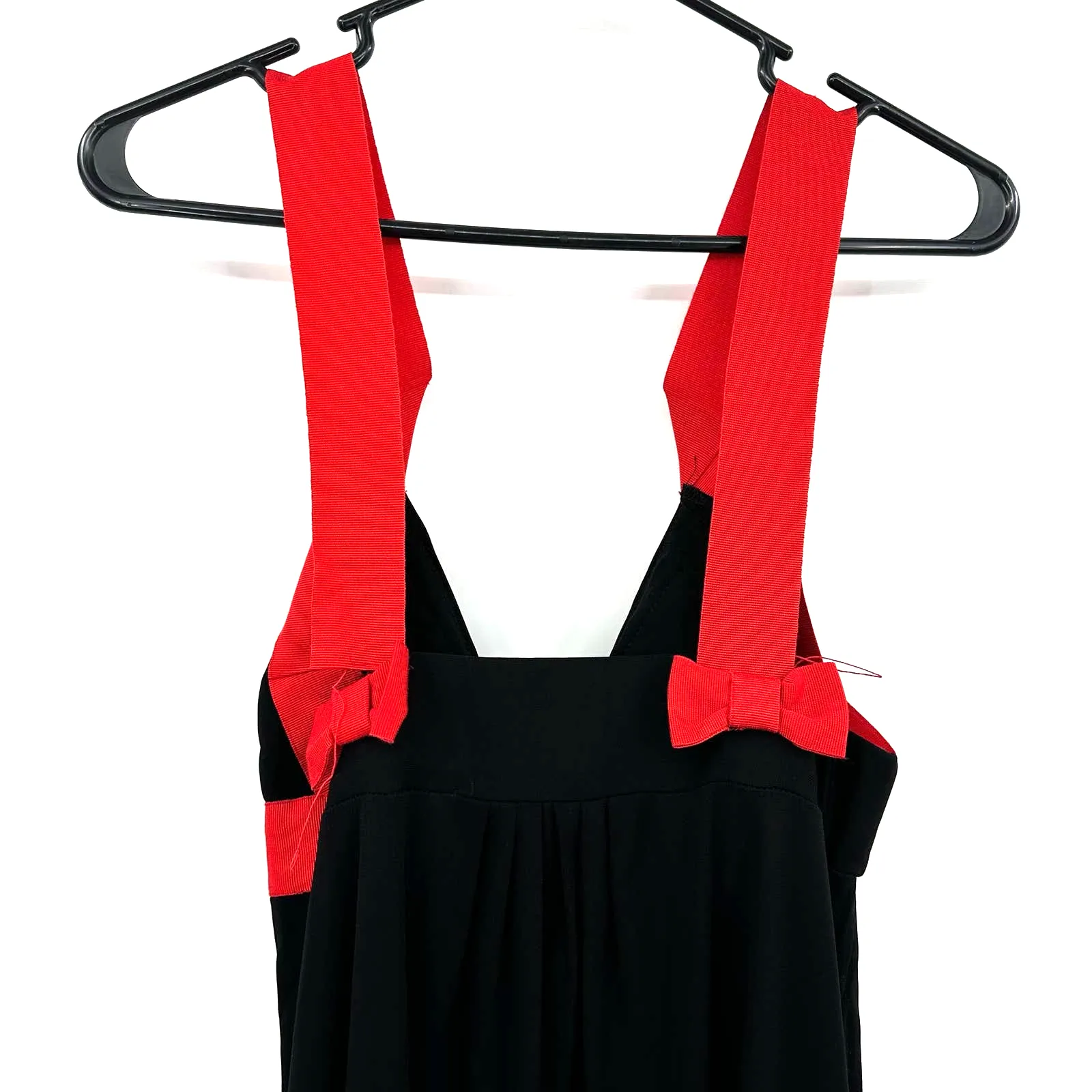 Karen‎ Brost size small sleeveless dress black red new with tags bow detail - Image 4