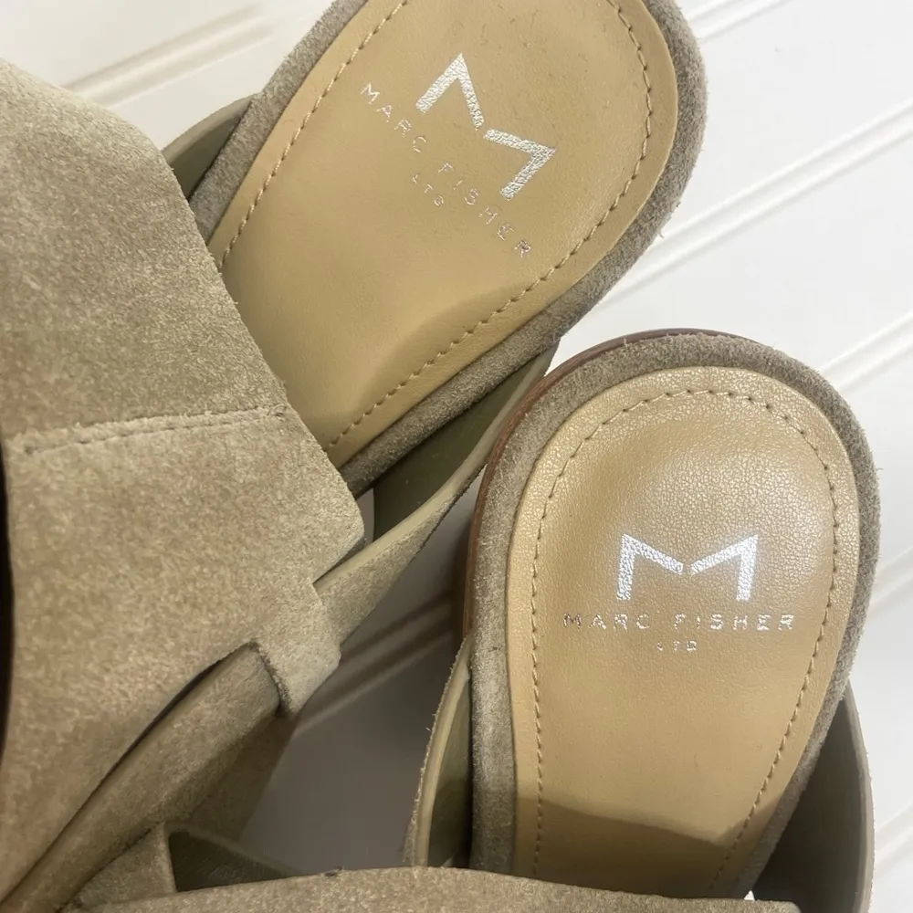 Marc Fisher LTD Valen Suede Crisscross Sandals -632 - Image 5