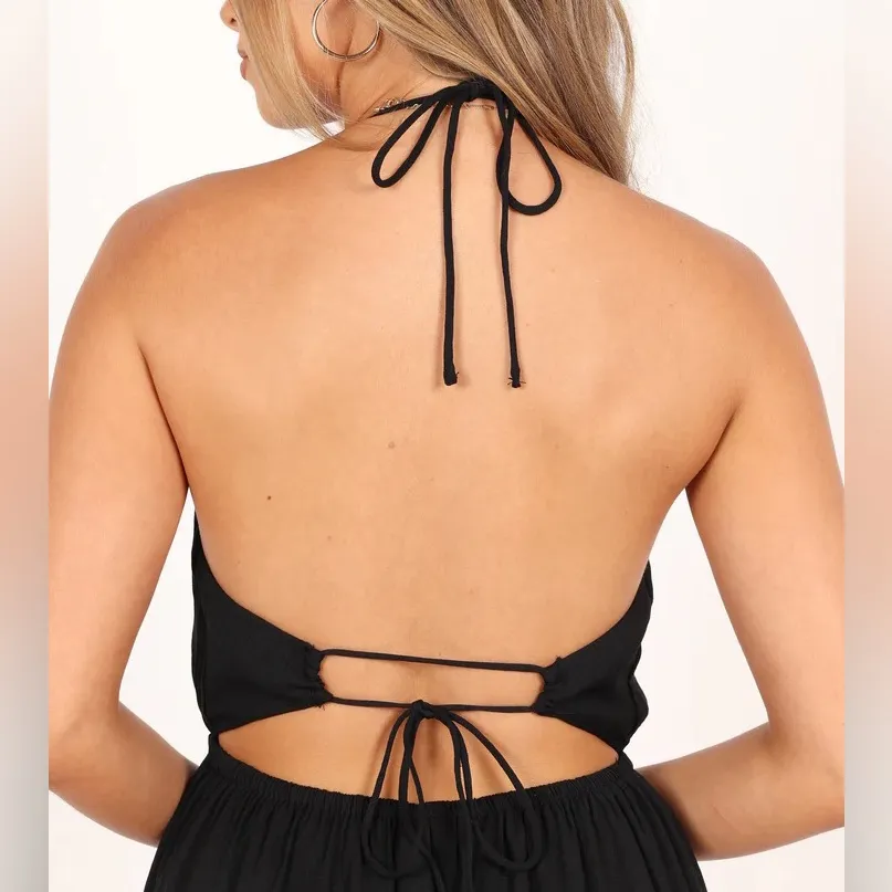 Petal + Pup IRVINE HALTER STRAIGHT LEG JUMPSUIT - Image 4