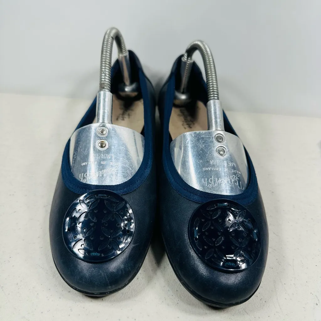 Collection by Clarks Gracelin Lola Leather Ballet Flat 649255 - Image 2