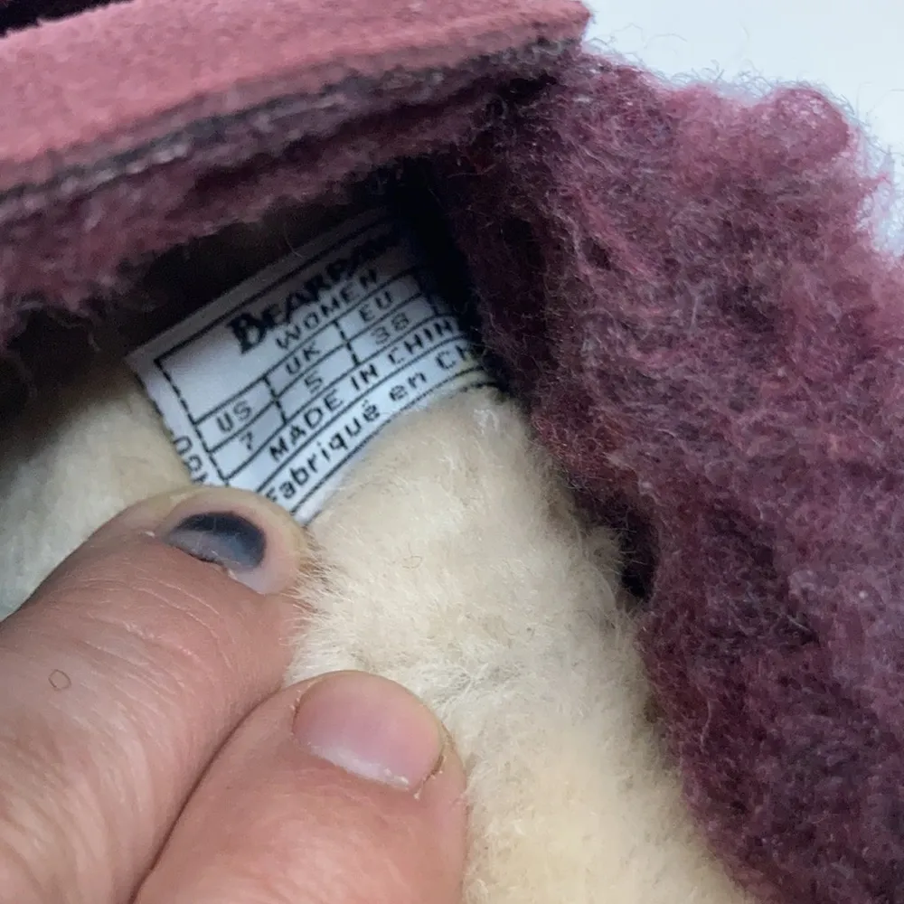 Bear paw Tilley Scuff slippers size 7 - Image 6