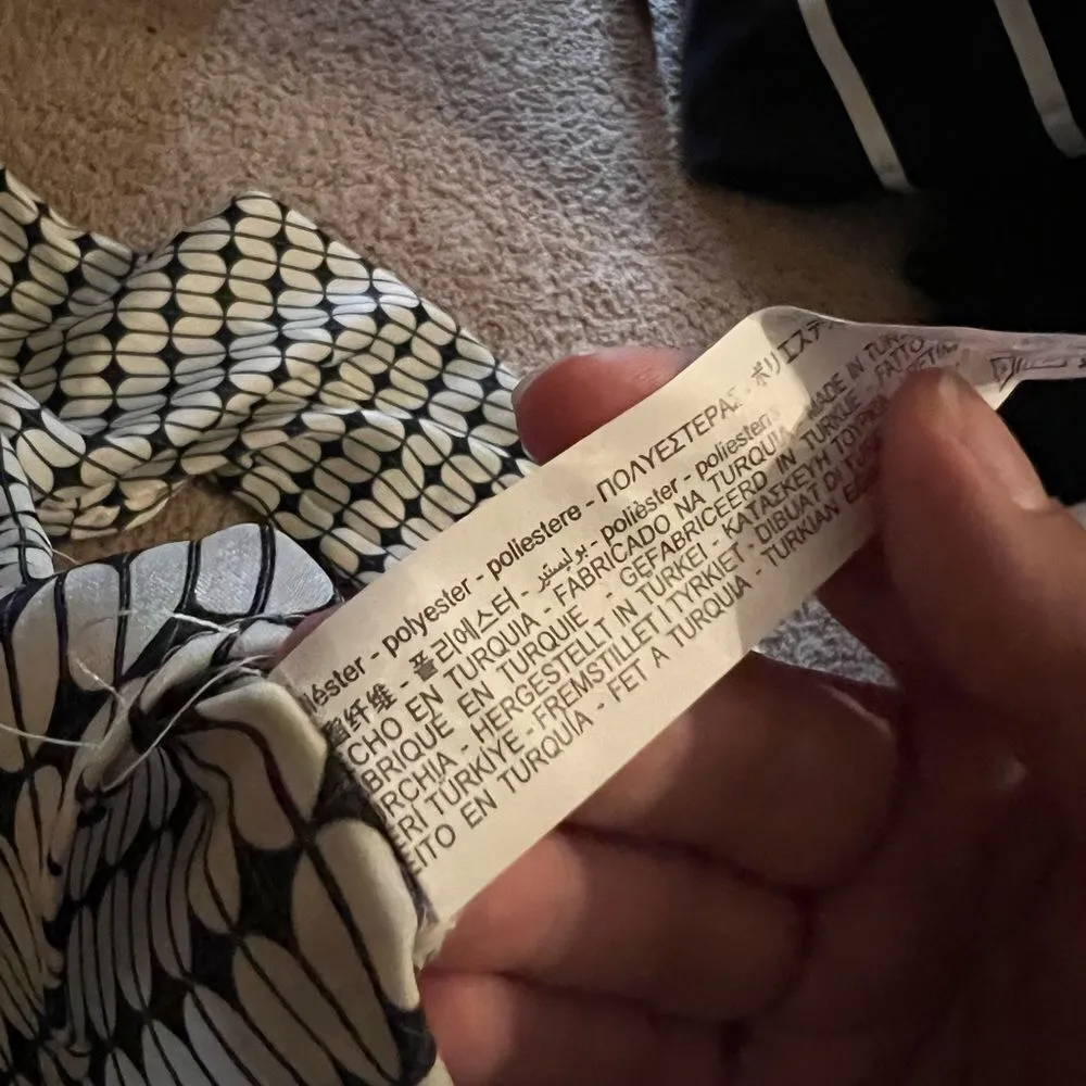 Zara small white button down blouse - Image 7