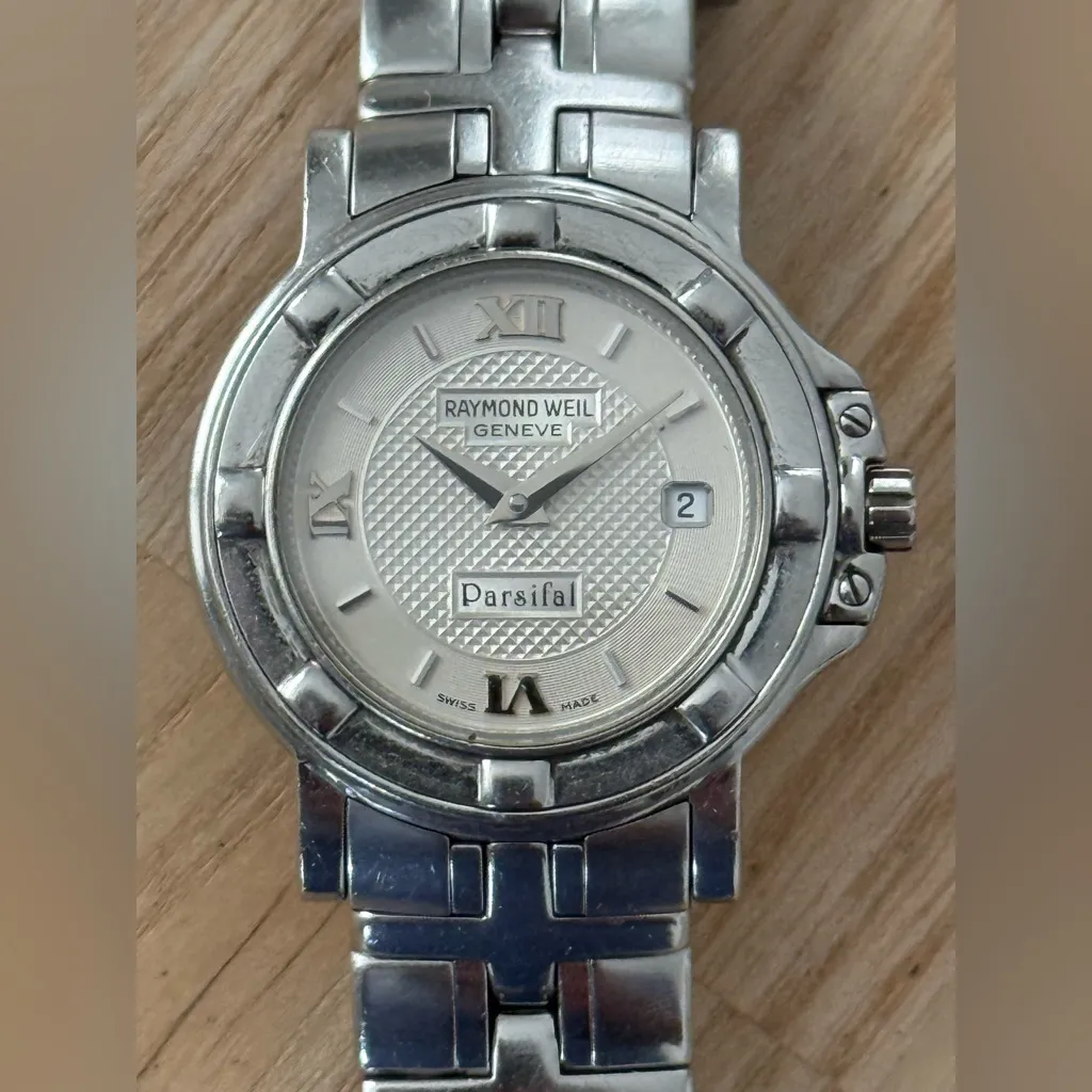 Raymond Weil Geneve Parsifal Ladies Watch Stainless Bracelet Case Silver Dial - Image 2