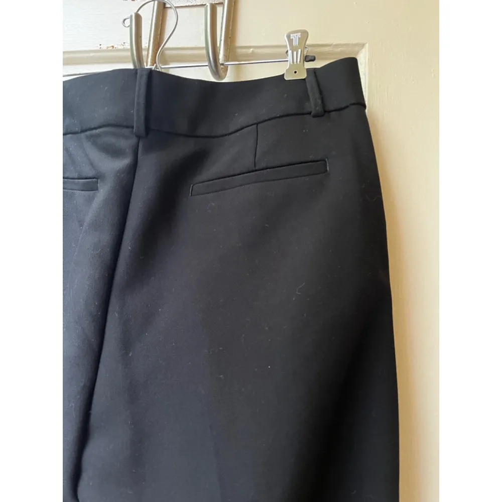 LOFT Slim Fit Black Career Office Pants Dress Pants trousers with stretch - Image 3