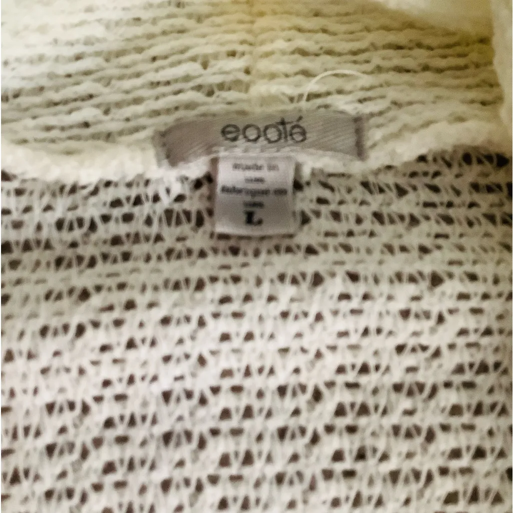 Soft button less cardigan 🌷🌷 Size L - Image 5