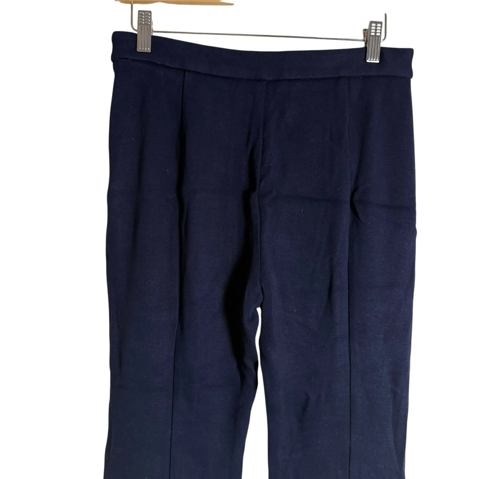 Tuckernuck x Atlantic Pacific Penny Kick Flare Navy Blue High Rise Pants Size M - Image 9