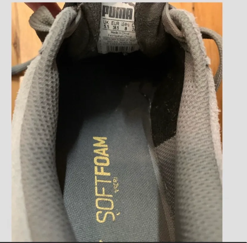 Puma Suede Gray Sneakers - Image 5