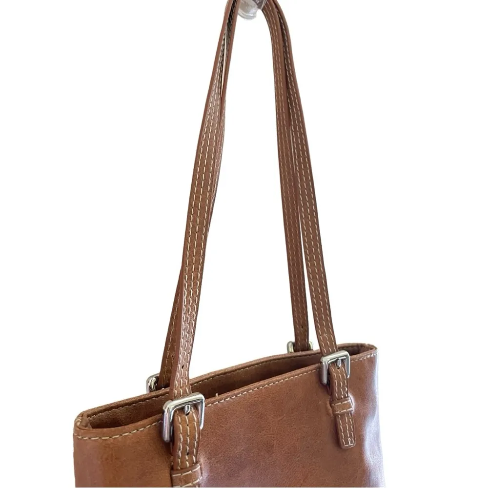 Vintage Nine West Accessories Leather Shoulder Bag - Image 8