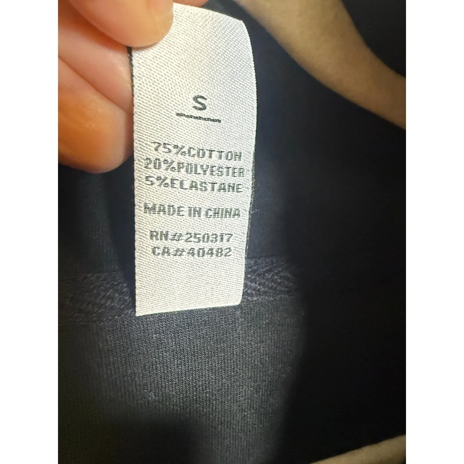 Varley Barton Funnel Neck Drawstring Sweatshirt Women’s Sz. S - Image 6