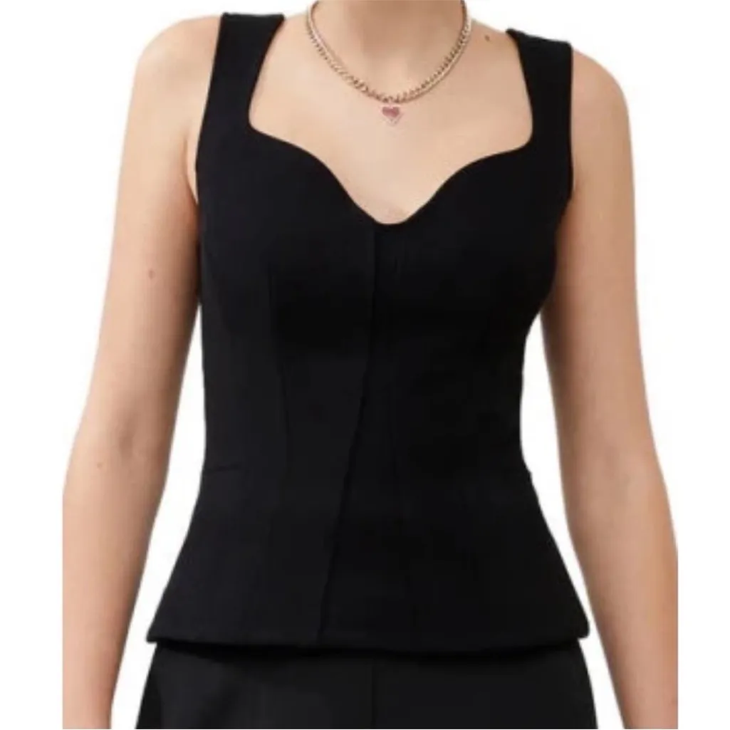 French Connection Sweetheart Corset Top - Image 2