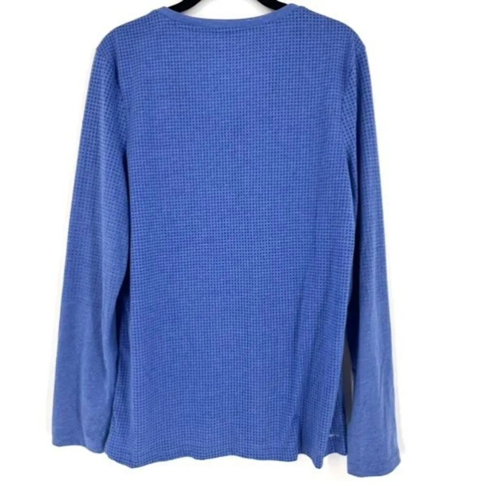 NWT Adidas Women's Aeroknit Climacool Polka Dot V Neck Training Shirt Blue Large - Image 2