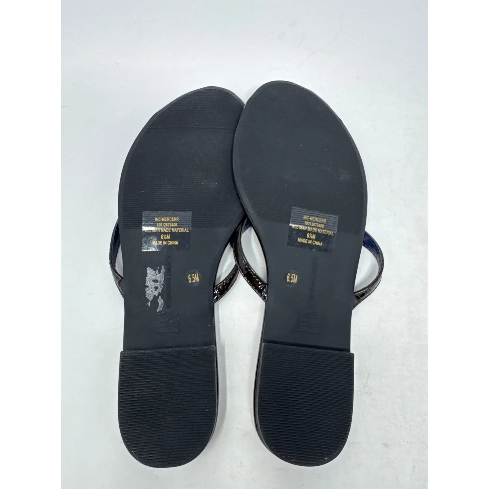 Brand New INC International Concepts Women's Size 6.5 Mercerr Slip on Sandals - Image 7