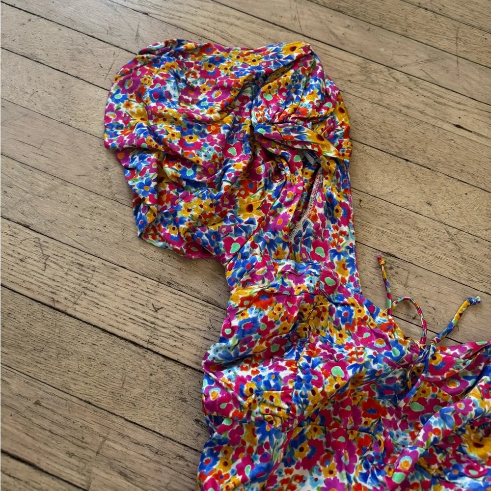 NWT For Love & Lemons Sasha Mini Dress - Image 8