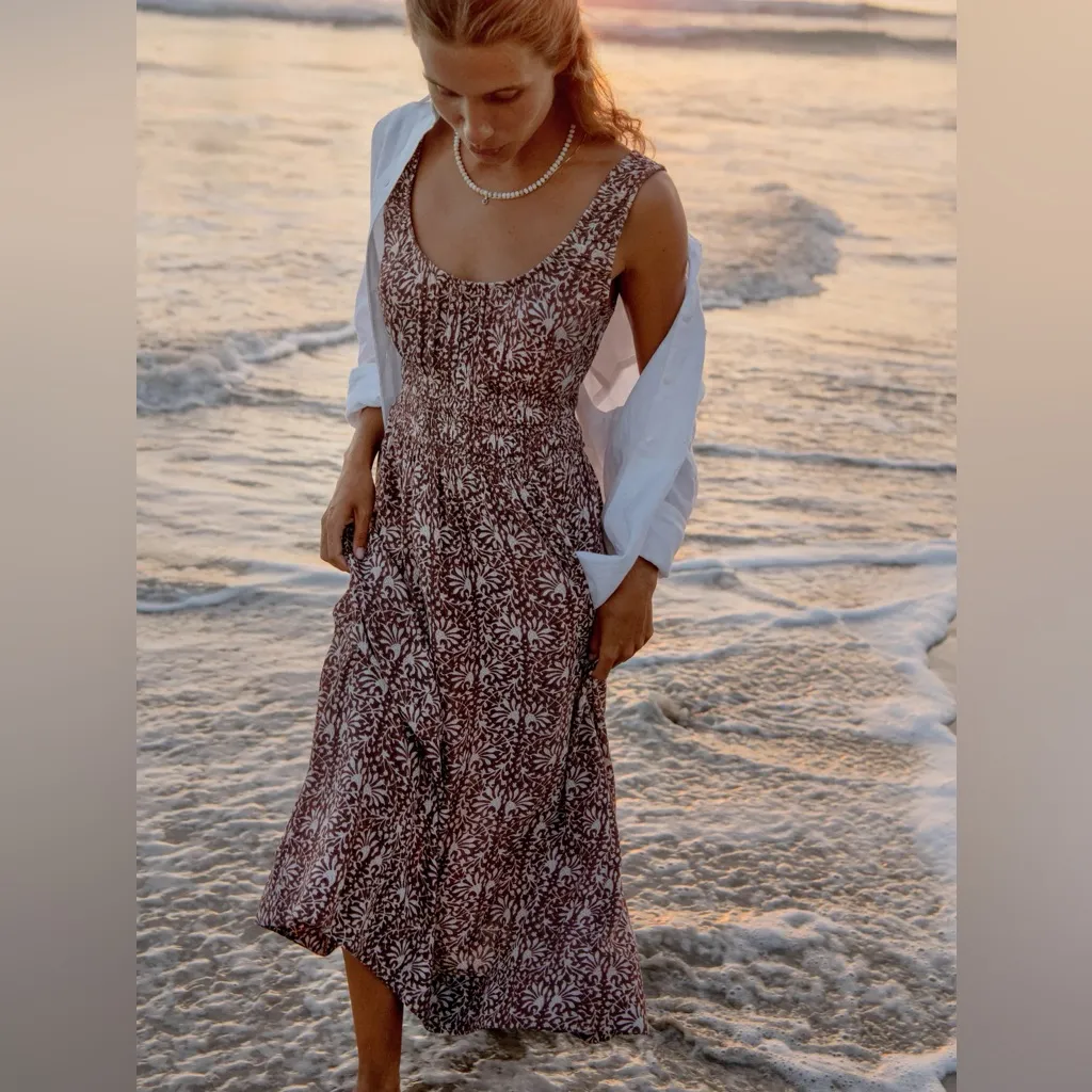 Faherty Sunseeker Dress in Sausalito Sunset - Image 2