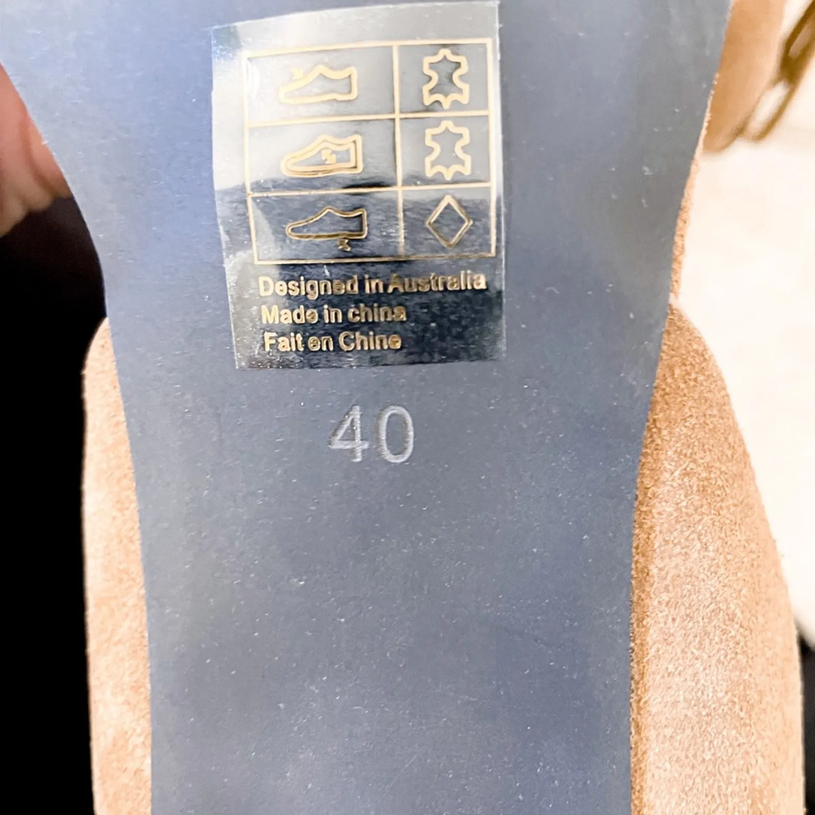 NEW IN BOX Sole Sana Brown Suede Tie Ankle Heel, Size 9, MSRP $248 - Image 6