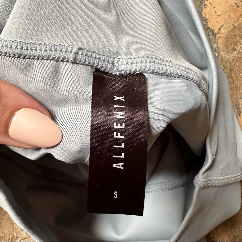 All Fenix Biker Shorts Athletic Shorts Women's Size Small Icy Blue Gray - Image 5