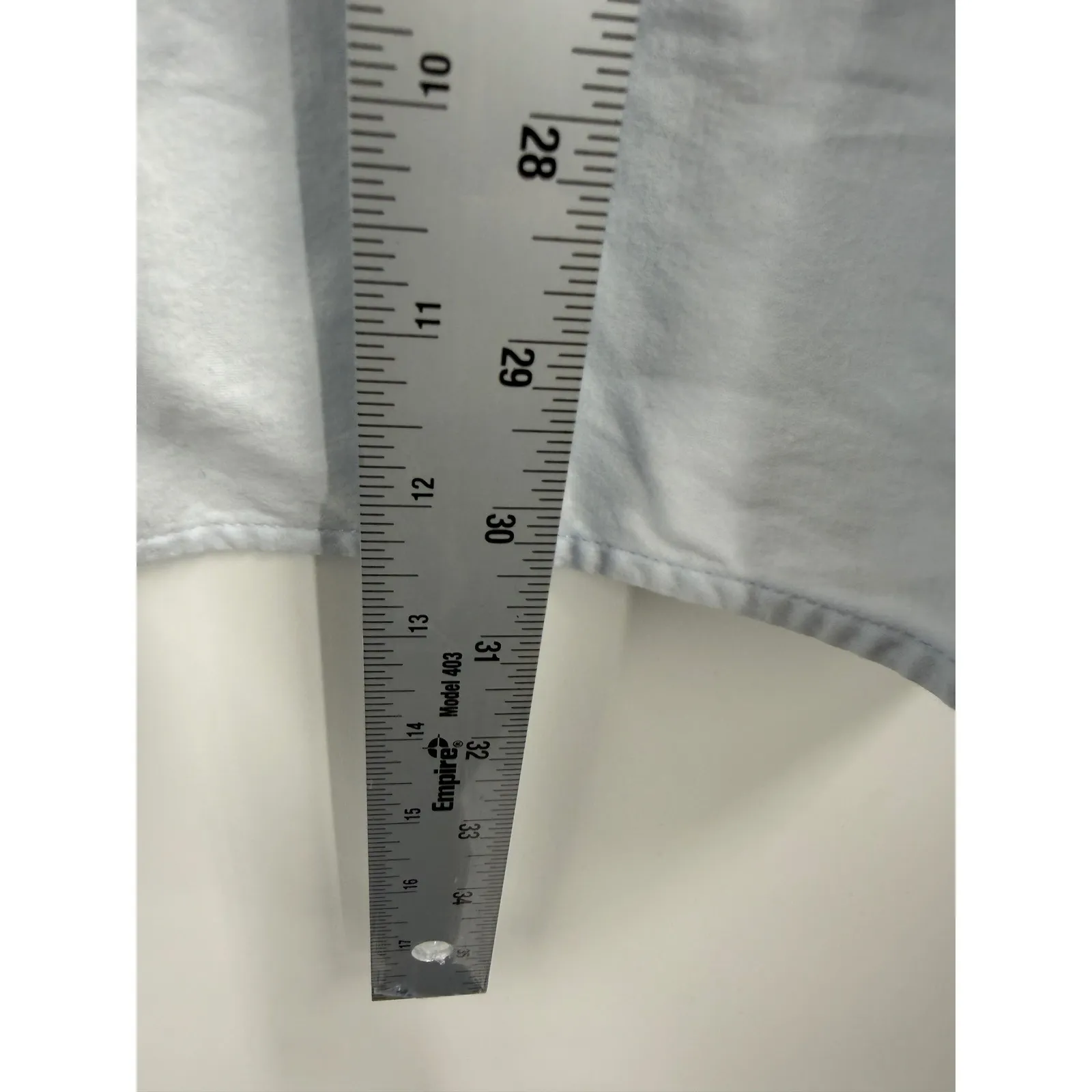 COS  Light Blue Cotton Oversized Tunic Top Shirt Womens Size L - Image 6