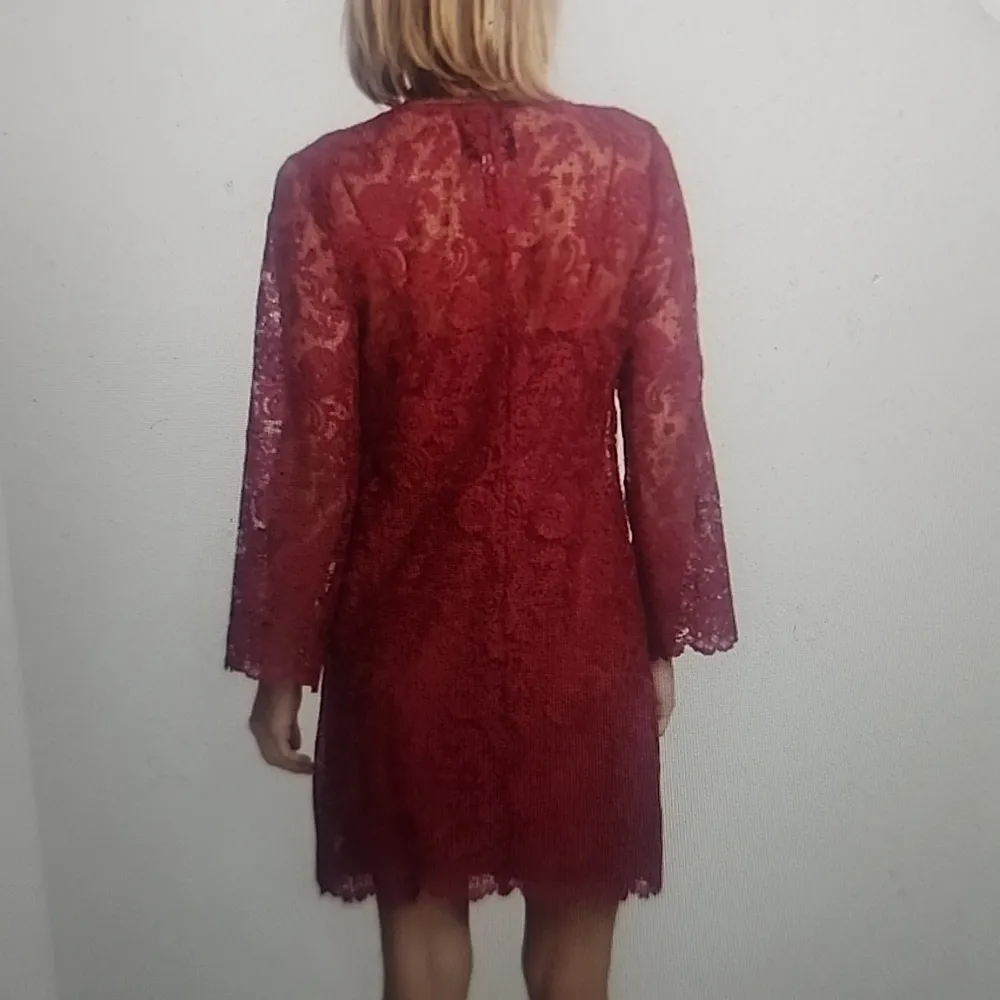 JOHNNY WAS JADE HARPER LACE TUNIC DRESS SIZE XS - Image 2