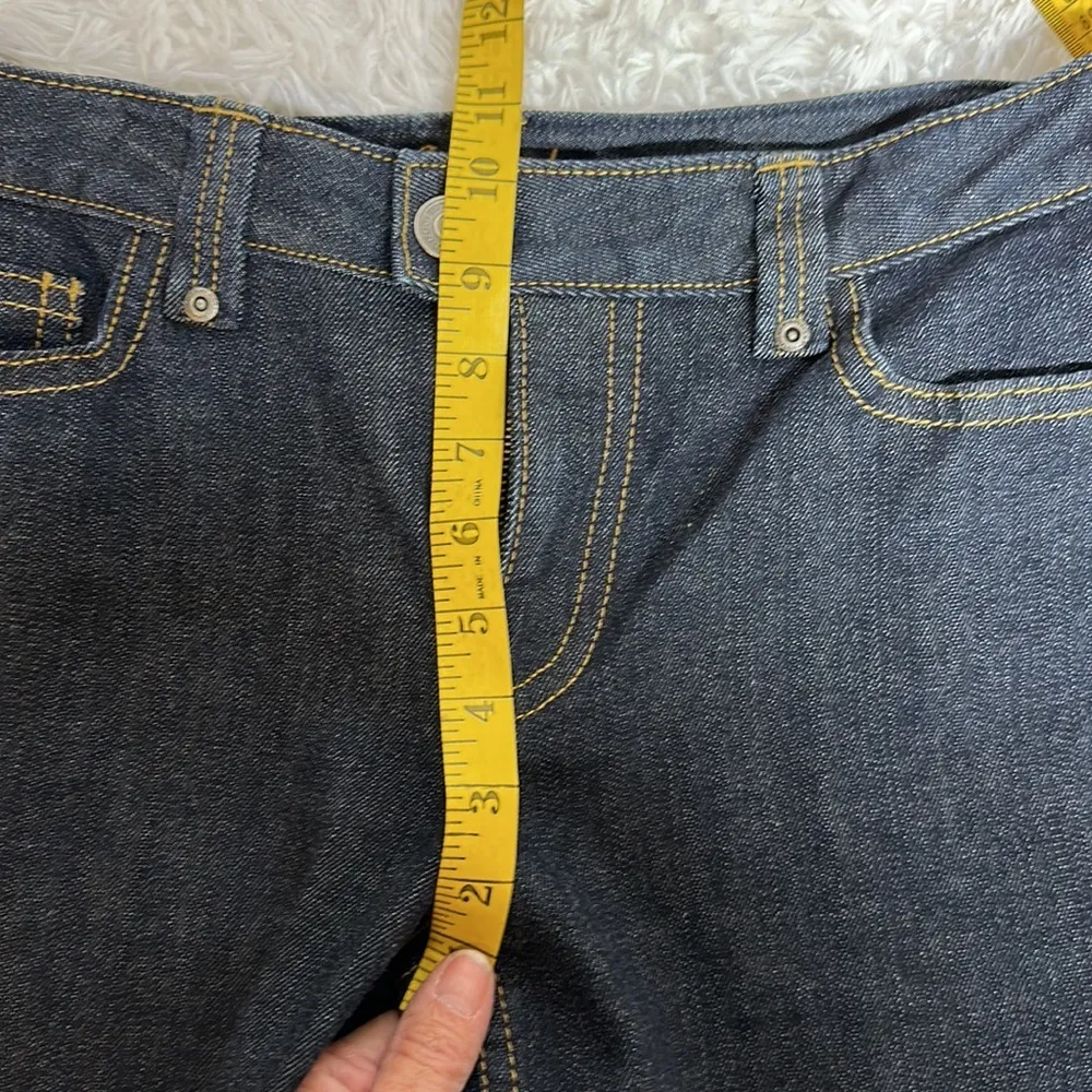 Ann Taylor Capris Denim Sz 8 Blue - Image 9