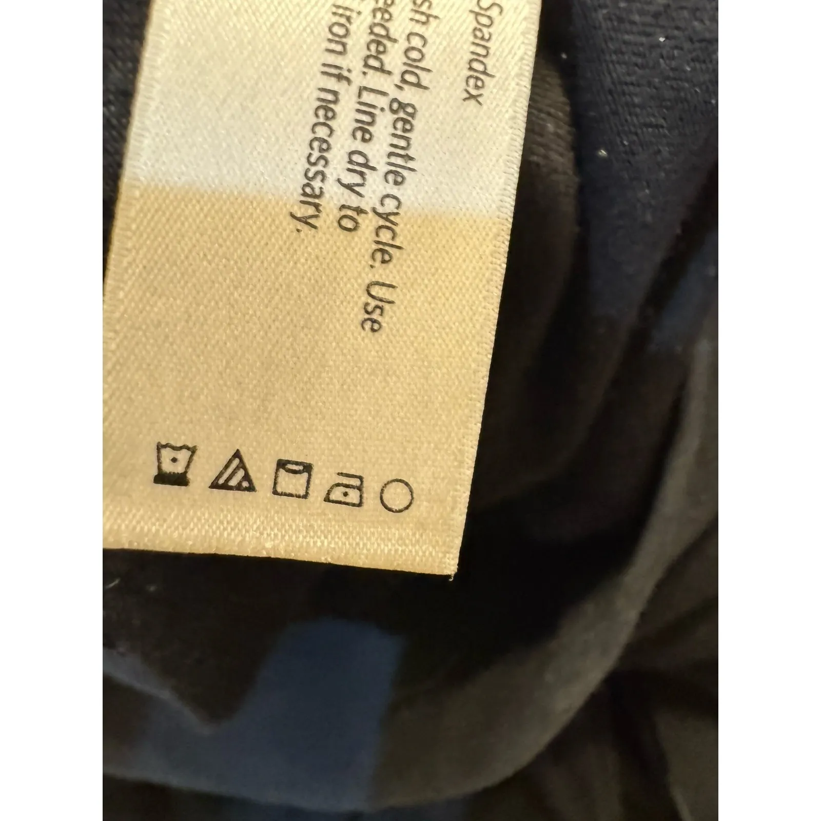 Eileen Fisher Black Cotton Pants Size 2X Pull On‎ Seamed - Image 6