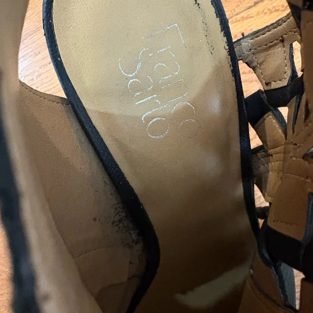 Franco Sarto Cutout Suede Booties - Image 9