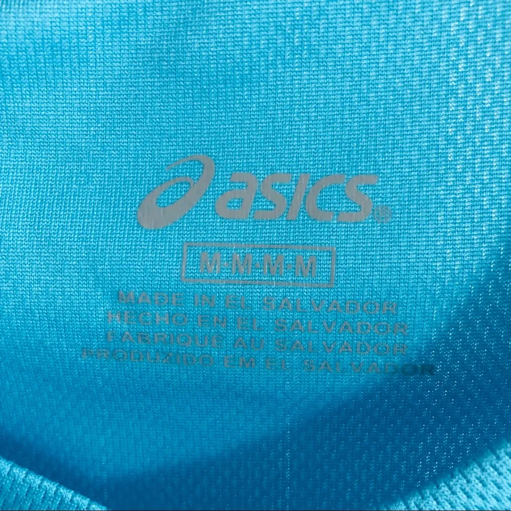 Asics Blue Circuit 7 Warm-Up Top Size M NWT - Image 5