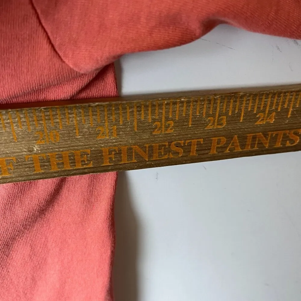 Touching Lives With Love T Shirt Vintage 90s Pink Medium M USA Single Stitch - Image 9