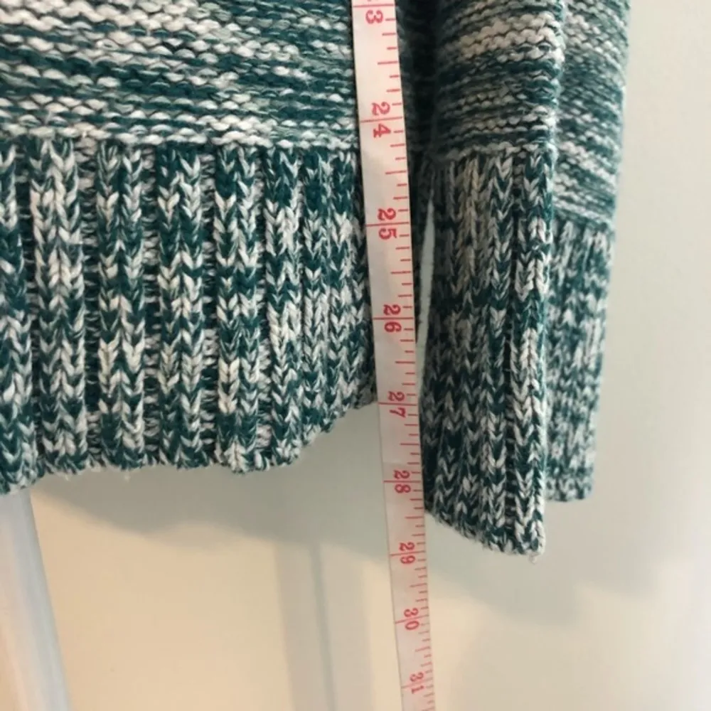 NWOT  Teal Blue Green Ombré Sweater Top - Image 7