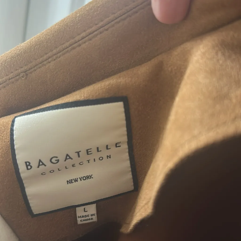 Bagatelle  Faux Suede Chestnut Jacket - Image 10