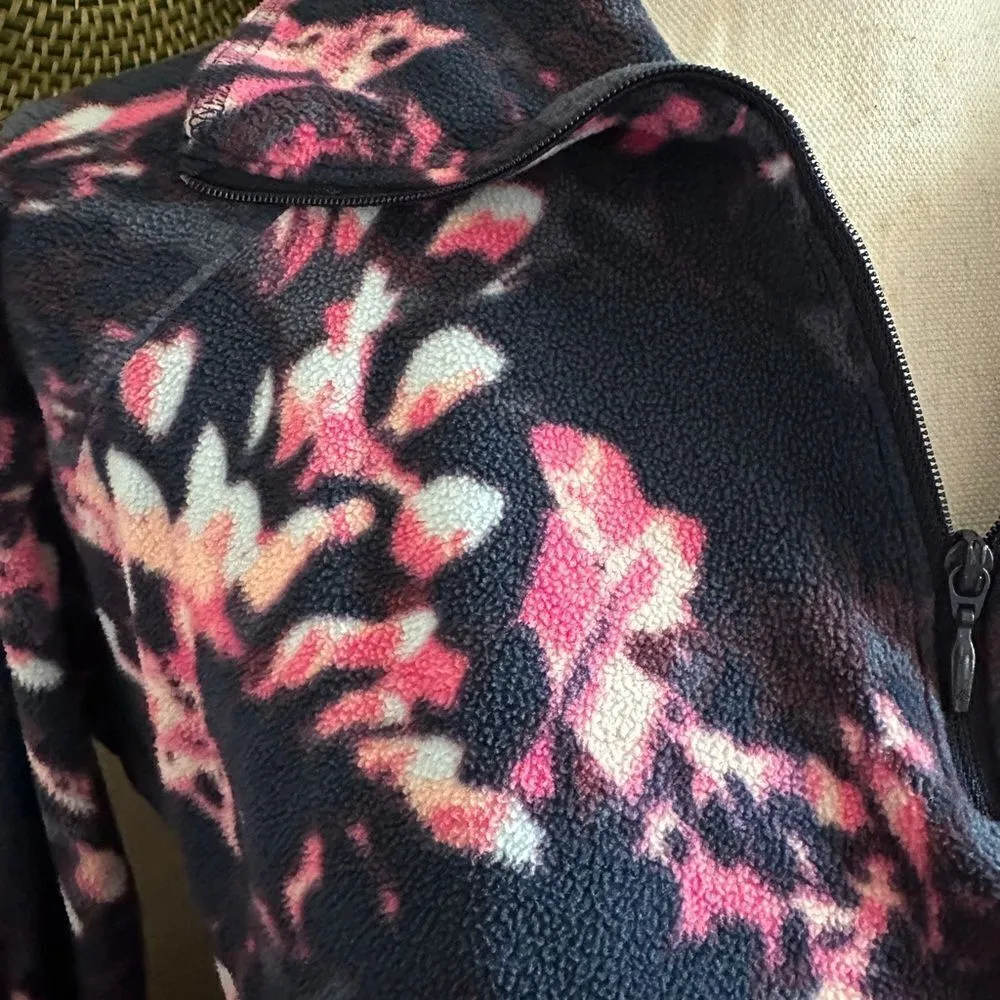 Columbia Glacial Printed Fleece Quarter Zip Pullover Sweatshirt - Image 6